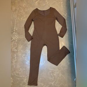 Brown jumpsuit